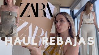 ¡¡SUPER HAUL REBAJAS ZARA VERANO 2024 [upl. by Aikaj]