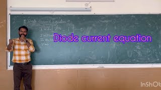 Diode current equation [upl. by Whorton]