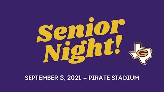 Granbury High School Senior Night  September 3 2021 [upl. by Aloeda573]