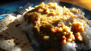 Best Vegan Coconut Lentil Curry RECIPE High Protein [upl. by Lrig332]