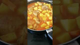 Easy Chicken Stew Recipe shortvideo [upl. by Aribold331]