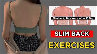 Exercise for Back Fat  Regain Back Shape  Beautiful Back amp Slim Waist  Home Fitness Challenge [upl. by Thapa173]