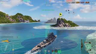 ZIETEN vs MASSACHUSETTS B  Salvo pelos torpedos  94K  Briga 1x1  WoWS Brasil [upl. by Savadove]