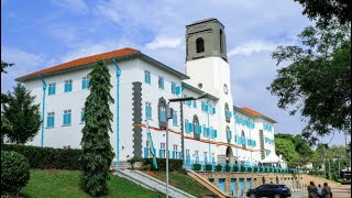 Makerere University burnt Main BuildingIconic Clock Tower Restored [upl. by Eduino]