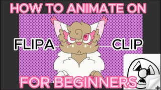 How to animate in FlipaClip for beginners flipaclip [upl. by Ardnekal]