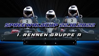 Spreewaldcup 22102022  1 Rennen Gruppe A  Spreewaldring Kart Center  GoKart Racing [upl. by Irv]