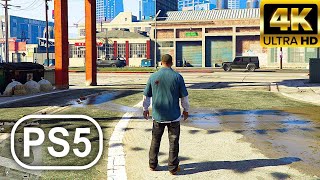 GTA 5 PS5 Gameplay 4K 60FPS [upl. by Lodi]