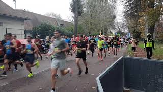 Semimarathon la grande course du grand Paris 27102024 Départ SAS 2 [upl. by Wadleigh]