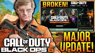 Major COD HQ UPDATE Is BROKEN Massive BLACK OPS 6 DOWNLOAD amp What ACTUALLY Changed BO6 Update [upl. by Akirdnuhs]