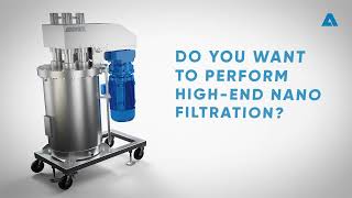 Efficient crossflow filtration with KraussMaffei Dynamic Crossflow Filter DCF [upl. by Yokum]