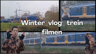 TreinenFilmen in Friesland I Winter Editiekoud lijden🥶🌲6112024 [upl. by Votaw]