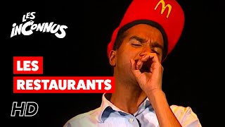 Les Inconnus  Les Restaurants  Au secours  Tout va mieux  au Théâtre de Paris [upl. by Janis]