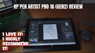 XP Pen Artist Pro 16 Review [upl. by Duff]