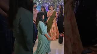 Vetri Vasanth amp Vaishnavi Sundar marriage 😍 Sangeet Ceremony vetrivasanth vaishnavi vaishusundar [upl. by Esoranna]