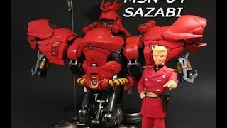 Bandai Formania V Gundam MSN04 Sazabi Neo Zeon [upl. by Cyrie]