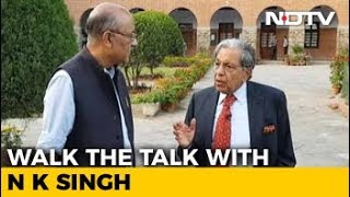 Walk The Talk With NK Singh 15th Finance Commission Chairman [upl. by Lasky209]