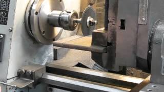 Cut hard steel with a lathe  and do it accurately [upl. by Cloutman]