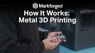 Metal 3D Printing Walkthrough  Markforged Metal X [upl. by Settle]