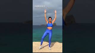 ¡Reduce tu cintura y elimina grasita alrededor reels waist women workout fitness fit girl [upl. by Juli313]