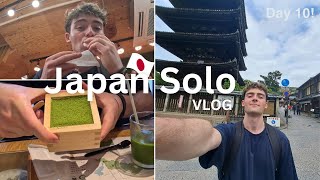 JAPAN SOLO TRAVEL VLOG  DAY 10 Kyoto   Exploring Temples amp NISHIKI MARKET [upl. by Enilarak]