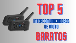 Los 5 MEJORES Intercomunicadores para MOTO Más BARATOS de AliExpress  Desde 25 €  2024 [upl. by Zere]