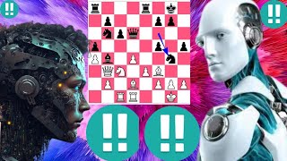 Perfect chess Stockfish vs AlphaZero game 23 [upl. by Lemhar]