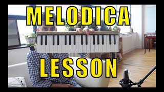 Your First Melodica Lesson  how to play the melodica for beginners  tutorial [upl. by Hgeilhsa231]