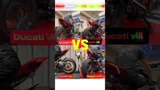 Ducati panigale V4 vs v4r vs v4s vs V4sp exhaust sound [upl. by Tonneson723]