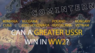 HOI4 Timelapse  What if the Soviet Union had far more puppets in WW2 [upl. by Samara444]