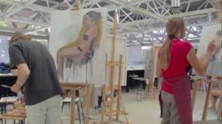 Taller de pintura con Antonio López  Painting Workshop [upl. by Vilberg]