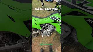 Klx 300r exhaust sound dirtbike offroad [upl. by Esilram]