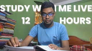 Study with me live in Bangladesh with raining  Pomodoro 12030  BCS Preparation [upl. by Dahle921]