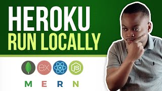 How to run Heroku locally  2 minutes tutorial [upl. by Ardelis]