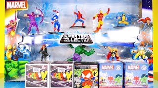 Marvel Superheroes Team Collection Unboxing Kidrobot Labbits Munnyworld Mystery Mini Toys Opening [upl. by Latsyk]