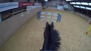 GoPro horse jumping up to 150 cm  Ride with me [upl. by Lednar]