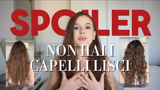 I TUOI CAPELLI NON SONO LISCI  segnali capelli mossi tagli amp prodotti da usare [upl. by Eceryt331]