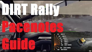 DIRT Rally  Pace Notes Guide Tips [upl. by Patricio]