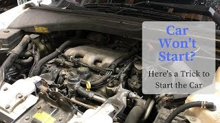 Car Doesnt Start  No Crank No Sound  Simple Trick to Start the Car [upl. by Wj828]