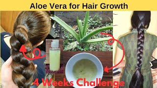 Magical Aloe Vera for Hair growth  Hair growth tips [upl. by Jaworski]