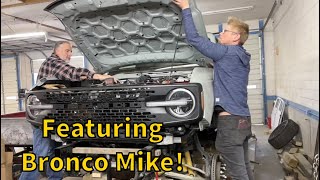 Rebuilding a Wrecked 2021 Ford Bronco Part 2 Welding the Frame Rails [upl. by Desma]