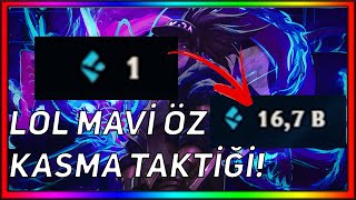 LEAGUE of LEGENDS mavi öz  karakter KASMA taktiği [upl. by Notslar623]