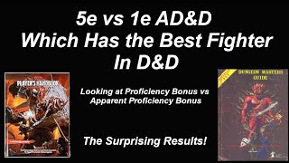 5e vs 1e ADampD Which Has the Best Fighter in DampD [upl. by Nohsed]