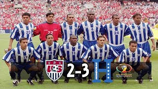 USA 2 vs Honduras 3 RESUMEN 912001 WCQ2002 [upl. by Oak]