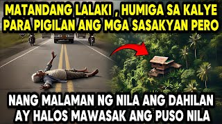 MATANDANG LALAKI  HUMIGA SA KALYE PARA PIGILAN ANG MGA SASAKYAN NANG MALAMAN NG MGA TAO ANG DAHILAN [upl. by Rothschild]