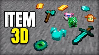 ✅ Addon Items 3D en Minecraft PE 120 Físicas REALISTAS en ITEMS 🔥 [upl. by Nahtnoj]