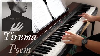 Yiruma 이루마  Poem  Piano Cover by Aaron Xiong [upl. by Vento]