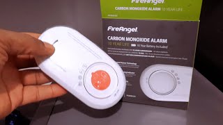 FireAngle Carbon Monoxide Alarm Unboxing [upl. by Nuahsal]