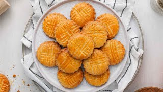 Sablé Breton Cookies French Salted Butter Cookies [upl. by Acirat]