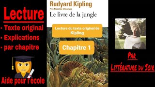 1  Le livre de la Jungle  livre audio  texte original de Kipling [upl. by Yrrehc874]