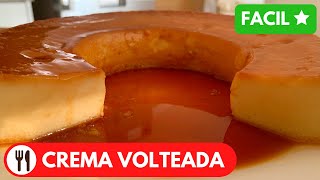 🇵🇪 CREMA VOLTEADA PERUANA  RECETA Y PREPARACION COMPLETA  FACIL Y DELICIOSA [upl. by Adyht]